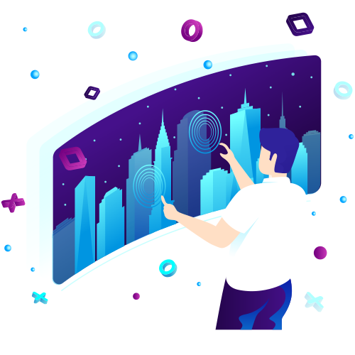 web development illustration